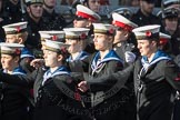 March Past, Remembrance Sunday at the Cenotaph 2016: M32 Army and combined Cadet Force.
Cenotaph, Whitehall, London SW1,
London,
Greater London,
United Kingdom,
on 13 November 2016 at 13:18, image #2819