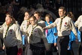 March Past, Remembrance Sunday at the Cenotaph 2016: M33 Scout Association.
Cenotaph, Whitehall, London SW1,
London,
Greater London,
United Kingdom,
on 13 November 2016 at 13:18, image #2850