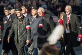 March Past, Remembrance Sunday at the Cenotaph 2016: M42 SPPW - Friends of Polish Veterans Association.
Cenotaph, Whitehall, London SW1,
London,
Greater London,
United Kingdom,
on 13 November 2016 at 13:19, image #2979