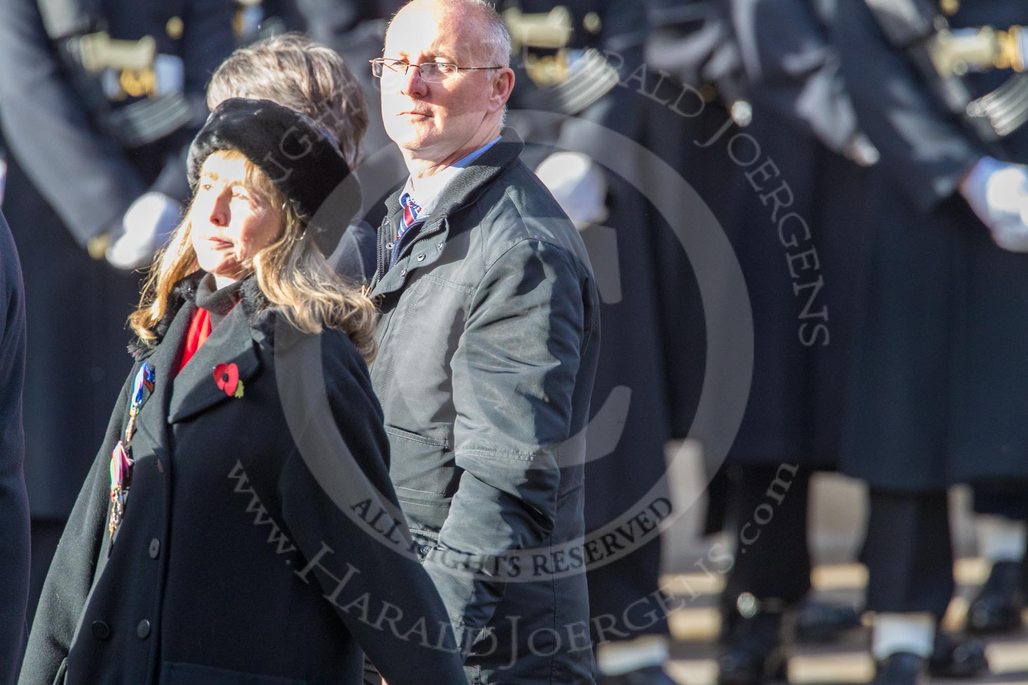 Chindit Society (Group F21, 15 members) during the Royal British Legion March Past on Remembrance Sunday at the Cenotaph, Whitehall, Westminster, London, 11 November 2018, 11:53.