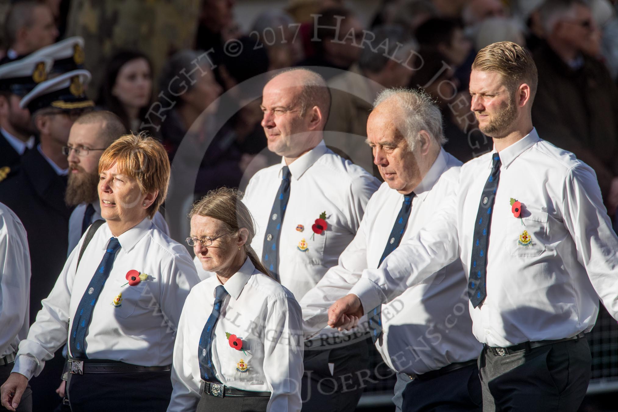 The Boys' Brigade (Group M39, 79 members) during the Royal British Legion March Past on Remembrance Sunday at the Cenotaph, Whitehall, Westminster, London, 11 November 2018, 12:30.