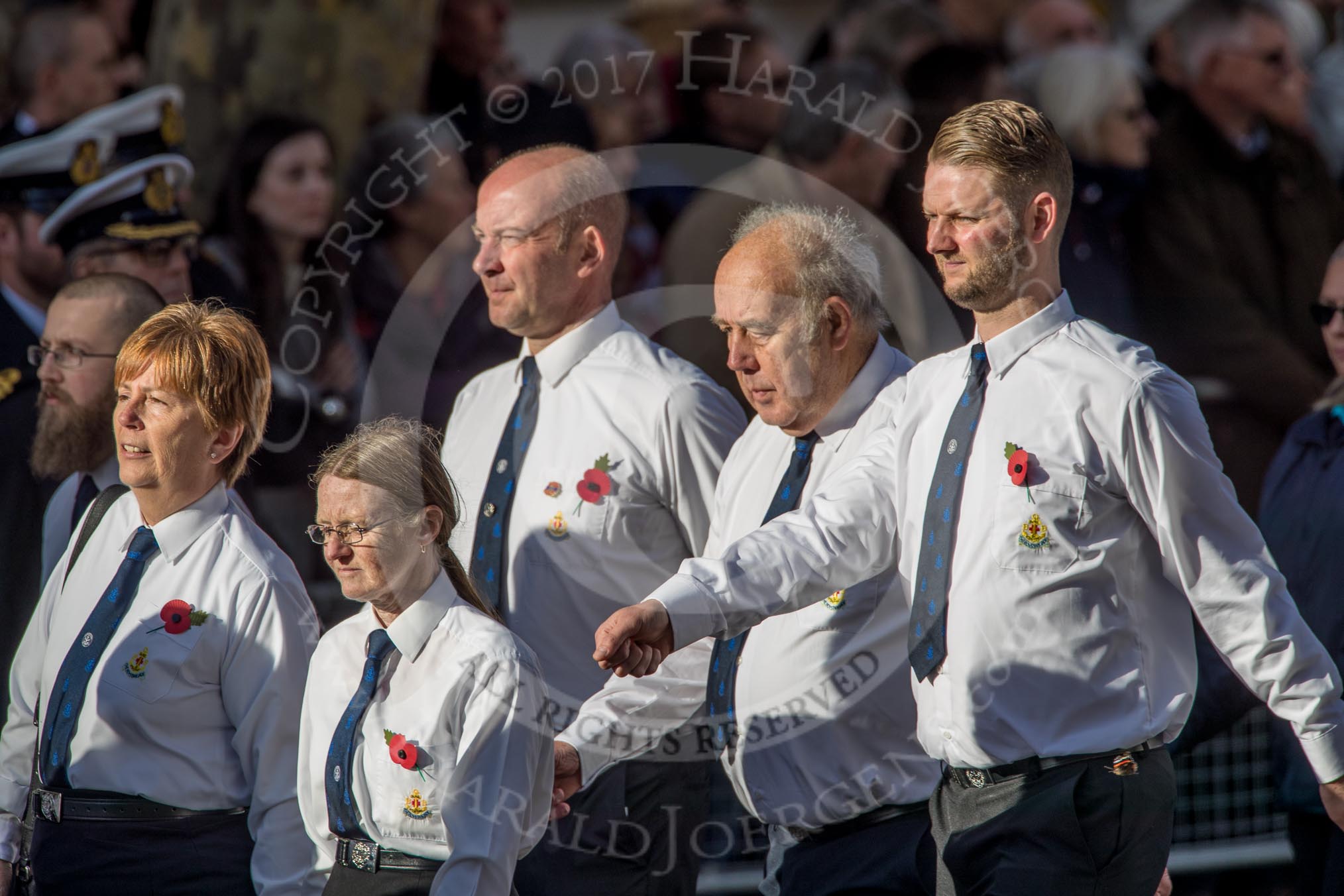 The Boys' Brigade (Group M39, 79 members) during the Royal British Legion March Past on Remembrance Sunday at the Cenotaph, Whitehall, Westminster, London, 11 November 2018, 12:30.