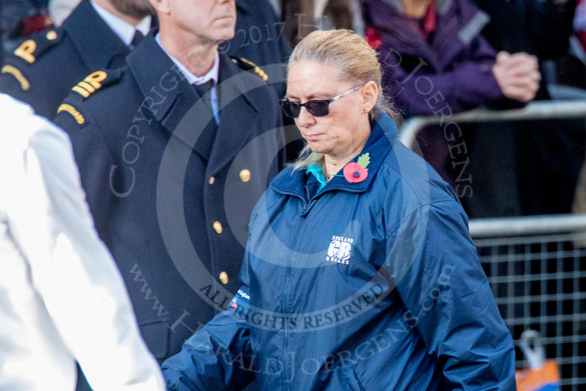 The Boys' Brigade (Group M39, 79 members) during the Royal British Legion March Past on Remembrance Sunday at the Cenotaph, Whitehall, Westminster, London, 11 November 2018, 12:30.