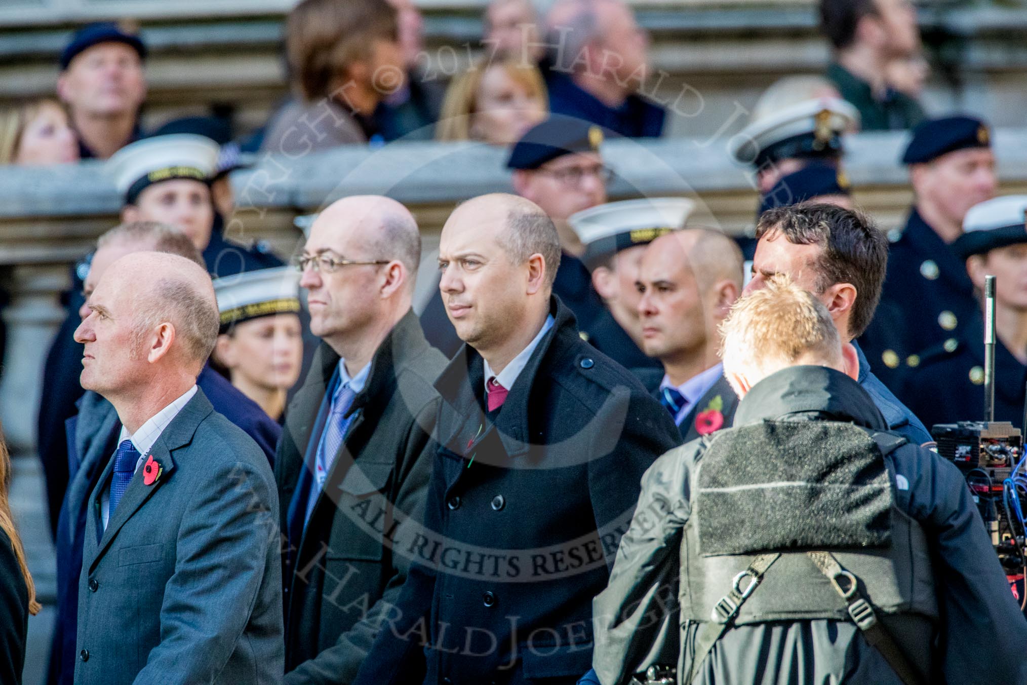 during the Royal British Legion March Past on Remembrance Sunday at the Cenotaph, Whitehall, Westminster, London, 11 November 2018, 12:32.