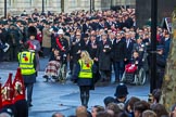 during Remembrance Sunday Cenotaph Ceremony 2018 at Horse Guards Parade, Westminster, London, 11 November 2018, 10:41.