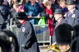 during the Royal British Legion March Past on Remembrance Sunday at the Cenotaph, Whitehall, Westminster, London, 11 November 2018, 11:40.