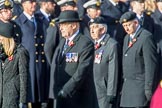 during the Royal British Legion March Past on Remembrance Sunday at the Cenotaph, Whitehall, Westminster, London, 11 November 2018, 11:41.