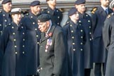 during the Royal British Legion March Past on Remembrance Sunday at the Cenotaph, Whitehall, Westminster, London, 11 November 2018, 11:41.