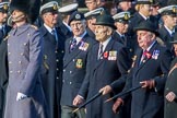 Royal Naval Association  (Group E1, 94 members) during the Royal British Legion March Past on Remembrance Sunday at the Cenotaph, Whitehall, Westminster, London, 11 November 2018, 11:41.