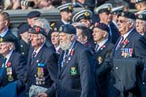 Royal Naval Association  (Group E1, 94 members) during the Royal British Legion March Past on Remembrance Sunday at the Cenotaph, Whitehall, Westminster, London, 11 November 2018, 11:41.