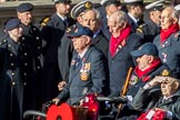 Merchant Navy Association  (Group E3, 40 members) during the Royal British Legion March Past on Remembrance Sunday at the Cenotaph, Whitehall, Westminster, London, 11 November 2018, 11:41.