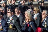 HMS Ganges Association  (Group E20, 30 members) during the Royal British Legion March Past on Remembrance Sunday at the Cenotaph, Whitehall, Westminster, London, 11 November 2018, 11:44.