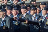 Type 42 Association   (Group E30, 47 members) during the Royal British Legion March Past on Remembrance Sunday at the Cenotaph, Whitehall, Westminster, London, 11 November 2018, 11:45.