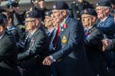Type 42 Association   (Group E30, 47 members) during the Royal British Legion March Past on Remembrance Sunday at the Cenotaph, Whitehall, Westminster, London, 11 November 2018, 11:45.