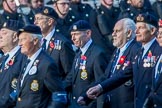 TON Class Association  (Group E31, 23 members) during the Royal British Legion March Past on Remembrance Sunday at the Cenotaph, Whitehall, Westminster, London, 11 November 2018, 11:45.