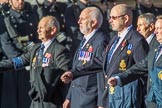 Association  OF Royal Yachtsmen (Group E39, 32 members) during the Royal British Legion March Past on Remembrance Sunday at the Cenotaph, Whitehall, Westminster, London, 11 November 2018, 11:46.