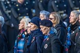 Association  of Wrens (Group E45, 115 members) during the Royal British Legion March Past on Remembrance Sunday at the Cenotaph, Whitehall, Westminster, London, 11 November 2018, 11:47.