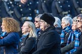 Association  of Wrens (Group E45, 115 members) during the Royal British Legion March Past on Remembrance Sunday at the Cenotaph, Whitehall, Westminster, London, 11 November 2018, 11:47.