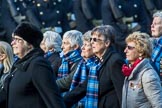 Association  of Wrens (Group E45, 115 members) during the Royal British Legion March Past on Remembrance Sunday at the Cenotaph, Whitehall, Westminster, London, 11 November 2018, 11:47.