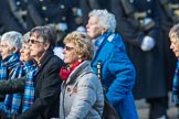 Association  of Wrens (Group E45, 115 members) during the Royal British Legion March Past on Remembrance Sunday at the Cenotaph, Whitehall, Westminster, London, 11 November 2018, 11:47.
