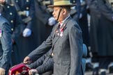 Blesma, The Limbless Veterans (Group AA1, 55 members) during the Royal British Legion March Past on Remembrance Sunday at the Cenotaph, Whitehall, Westminster, London, 11 November 2018, 11:47.