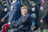 Blesma, The Limbless Veterans (Group AA1, 55 members)during the Royal British Legion March Past on Remembrance Sunday at the Cenotaph, Whitehall, Westminster, London, 11 November 2018, 11:47.
