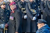 Blesma, The Limbless Veterans (Group AA1, 55 members) during the Royal British Legion March Past on Remembrance Sunday at the Cenotaph, Whitehall, Westminster, London, 11 November 2018, 11:47.