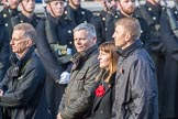 Blesma, The Limbless Veterans (Group AA1, 55 members) during the Royal British Legion March Past on Remembrance Sunday at the Cenotaph, Whitehall, Westminster, London, 11 November 2018, 11:48.