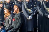 The Queen Alexandra Hospital Home (Group AA4, 20 members) during the Royal British Legion March Past on Remembrance Sunday at the Cenotaph, Whitehall, Westminster, London, 11 November 2018, 11:48.