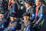 The Royal Star and Garter (Group AA5, 20 members) during the Royal British Legion March Past on Remembrance Sunday at the Cenotaph, Whitehall, Westminster, London, 11 November 2018, 11:49.