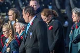 The Monte Cassino Society (Group F6, 29 members) during the Royal British Legion March Past on Remembrance Sunday at the Cenotaph, Whitehall, Westminster, London, 11 November 2018, 11:50.