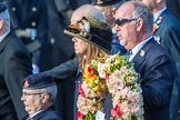 National Gulf Veterans and Families Association (Group F14, 25 members) during the Royal British Legion March Past on Remembrance Sunday at the Cenotaph, Whitehall, Westminster, London, 11 November 2018, 11:52.
