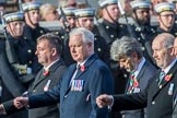 The South Atlantic Medal Association 1982 (Group F17, 150 members) during the Royal British Legion March Past on Remembrance Sunday at the Cenotaph, Whitehall, Westminster, London, 11 November 2018, 11:52.