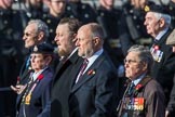 The South Atlantic Medal Association 1982 (Group F17, 150 members) during the Royal British Legion March Past on Remembrance Sunday at the Cenotaph, Whitehall, Westminster, London, 11 November 2018, 11:53.