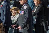 Chindit Society (Group F21, 15 members) during the Royal British Legion March Past on Remembrance Sunday at the Cenotaph, Whitehall, Westminster, London, 11 November 2018, 11:53.