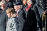 Foreign Legion Association of Great Britain (Group F27, 17 members) during the Royal British Legion March Past on Remembrance Sunday at the Cenotaph, Whitehall, Westminster, London, 11 November 2018, 11:54.