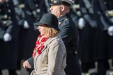Foreign Legion Association of Great Britain (Group F27, 17 members) during the Royal British Legion March Past on Remembrance Sunday at the Cenotaph, Whitehall, Westminster, London, 11 November 2018, 11:54.