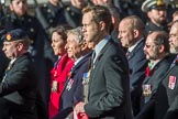 The Cheshire and North Wales Volunteer Decoration and Long Service Medallist’s Association (Group F29, 24 members) during the Royal British Legion March Past on Remembrance Sunday at the Cenotaph, Whitehall, Westminster, London, 11 November 2018, 11:54.
