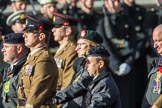 during the Royal British Legion March Past on Remembrance Sunday at the Cenotaph, Whitehall, Westminster, London, 11 November 2018, 11:54.