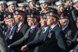 KOSB -The Kings Own Scottish Borderers Association (Group A9, 75 members) during the Royal British Legion March Past on Remembrance Sunday at the Cenotaph, Whitehall, Westminster, London, 11 November 2018, 11:57.