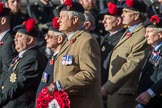 The Black Watch Association - London Branch (Group A10, 72 members) during the Royal British Legion March Past on Remembrance Sunday at the Cenotaph, Whitehall, Westminster, London, 11 November 2018, 11:57.