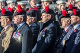 The Black Watch Association - London Branch (Group A10, 72 members) during the Royal British Legion March Past on Remembrance Sunday at the Cenotaph, Whitehall, Westminster, London, 11 November 2018, 11:57.