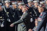 The Regimental Association of the Argyll and Sutherland High (Group A13, 50 members) during the Royal British Legion March Past on Remembrance Sunday at the Cenotaph, Whitehall, Westminster, London, 11 November 2018, 11:58.