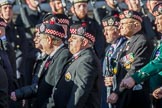The Regimental Association of the Argyll and Sutherland High (Group A13, 50 members) during the Royal British Legion March Past on Remembrance Sunday at the Cenotaph, Whitehall, Westminster, London, 11 November 2018, 11:58.