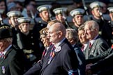 Coldstream Guards Association (Group A18, 30 members) during the Royal British Legion March Past on Remembrance Sunday at the Cenotaph, Whitehall, Westminster, London, 11 November 2018, 11:58.