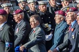Guards Parachute Association (Group A20, 24 members) during the Royal British Legion March Past on Remembrance Sunday at the Cenotaph, Whitehall, Westminster, London, 11 November 2018, 11:59.