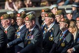The King's Own Royal Border Regiment (Group A24, 80 members) during the Royal British Legion March Past on Remembrance Sunday at the Cenotaph, Whitehall, Westminster, London, 11 November 2018, 12:00.
