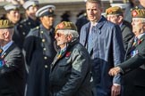 The King's Own Royal Border Regiment (Group A24, 80 members) during the Royal British Legion March Past on Remembrance Sunday at the Cenotaph, Whitehall, Westminster, London, 11 November 2018, 12:00.