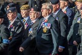 The Princess of Wales's Royal Regiment (Group A26, 60 members) during the Royal British Legion March Past on Remembrance Sunday at the Cenotaph, Whitehall, Westminster, London, 11 November 2018, 12:00.