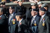 The Princess of Wales's Royal Regiment (Group A26, 60 members) during the Royal British Legion March Past on Remembrance Sunday at the Cenotaph, Whitehall, Westminster, London, 11 November 2018, 12:00.